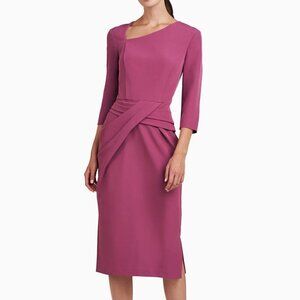 New! Kay Unger‎ Alexa Midi Dress